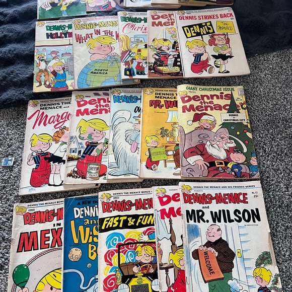 Vintage DENNIS THE MANACE Cartoon Magazines Lot Of 20 - Picture 2 of 7